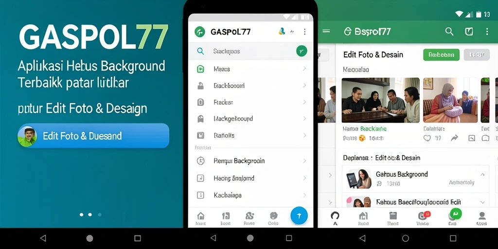 Tampilan antarmuka aplikasi GASPOL77 untuk Hapus Background yang intuitif.