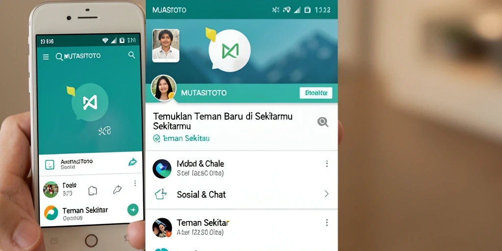 Tampilan antarmuka MUTASITOTO yang menarik untuk Teman Sekitar.